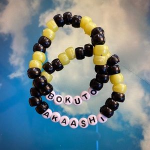 Bokuto Akaashi Bracelet Friendship Haikyuu Duo